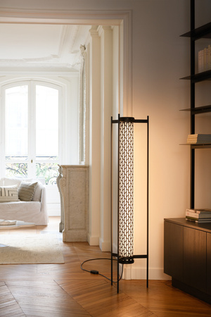 Belleville Floor floor lamp in a living room